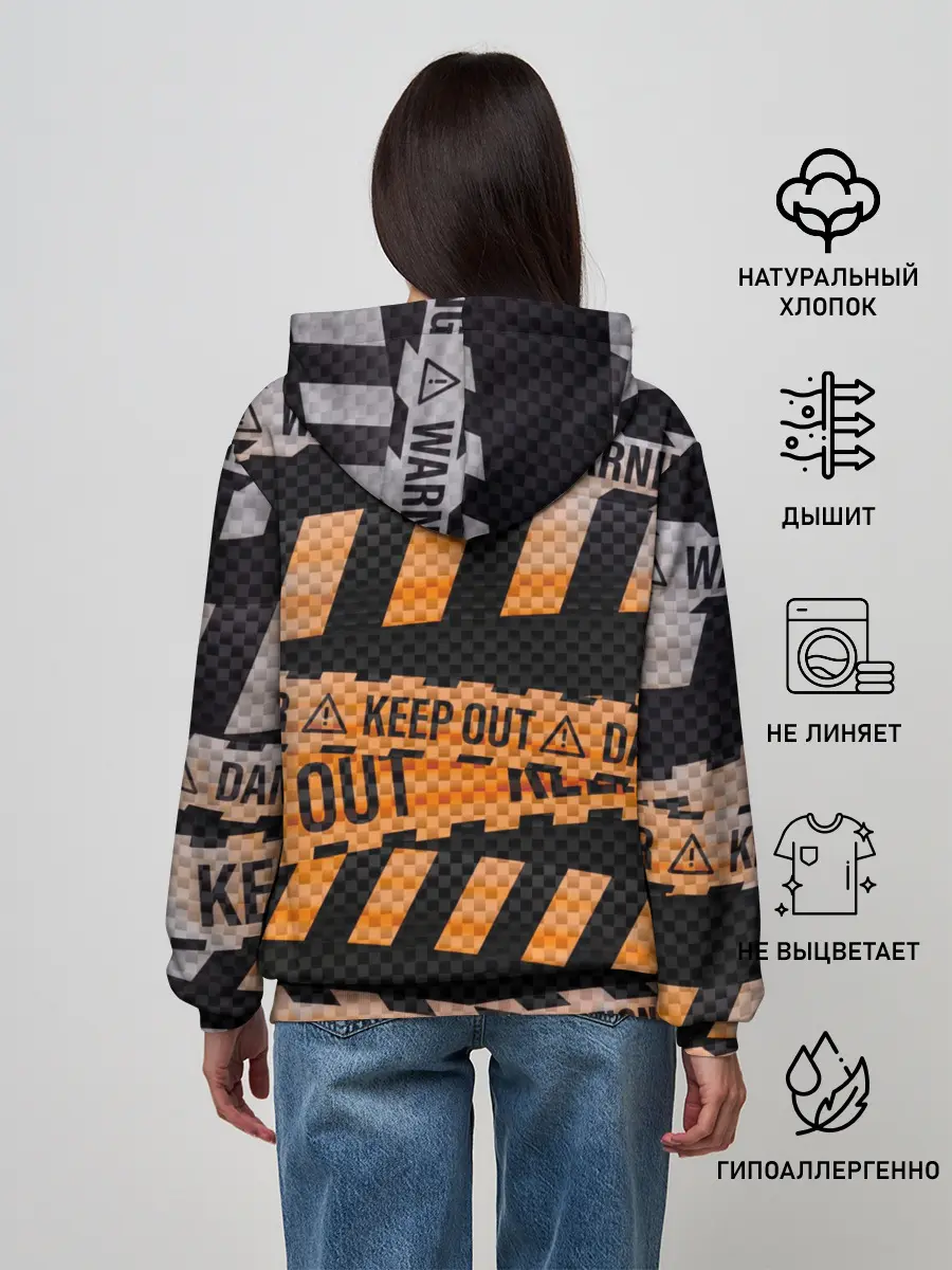 Женское худи / Трафальгар Ло особо опасен