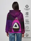 Женское худи / Squid game glitch