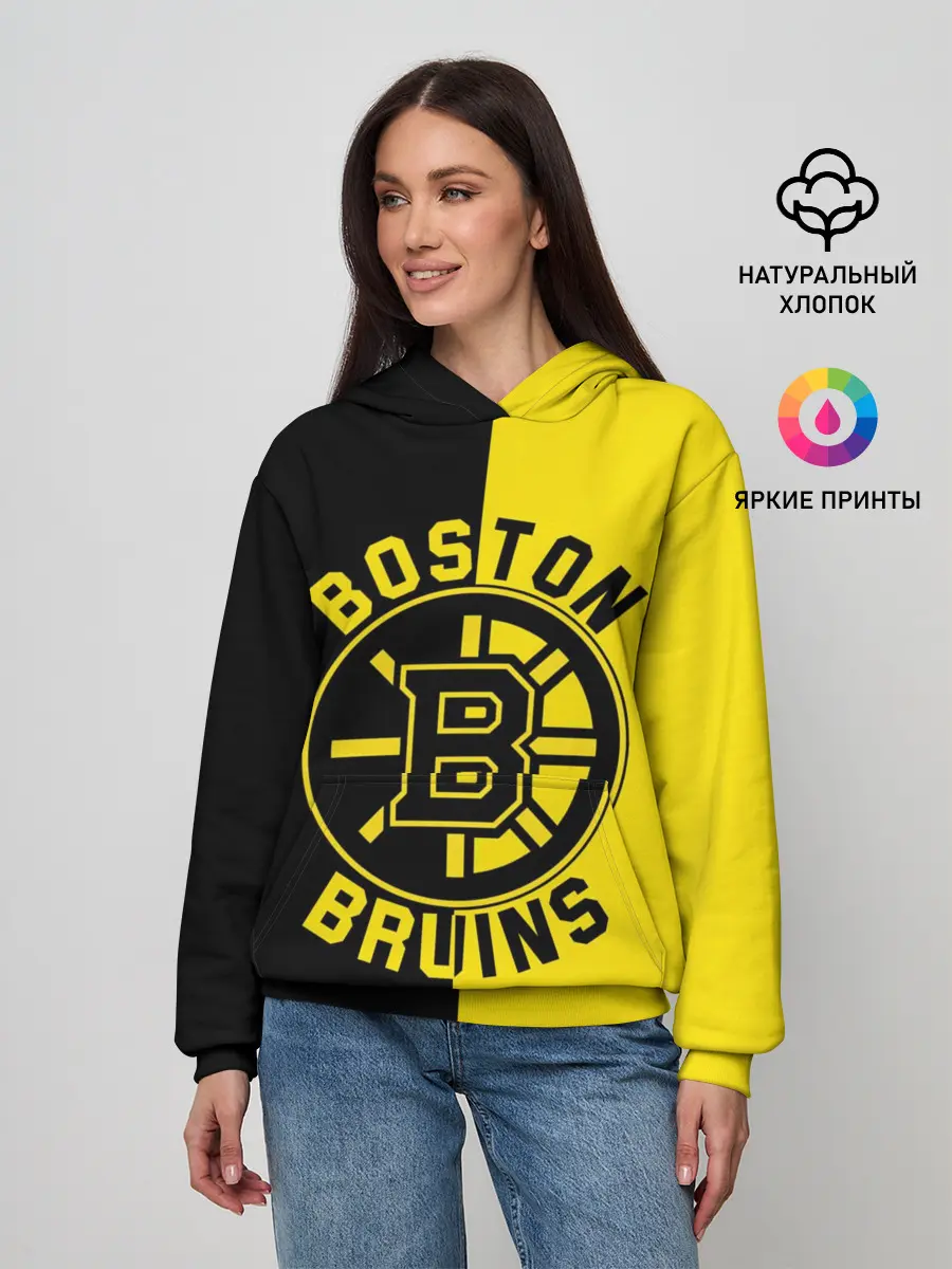 Женское худи / Boston Bruins, Бостон Брюинз