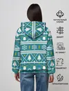 Женское худи / Узор новогодний