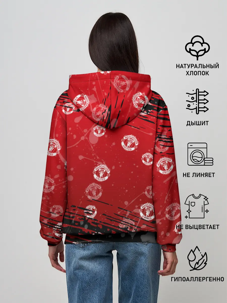 Женское худи / Manchester United: Возвращения Ronaldo.