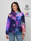 Женское худи / НЕОНОВЫЕ КОСМОС / NEON SPACE