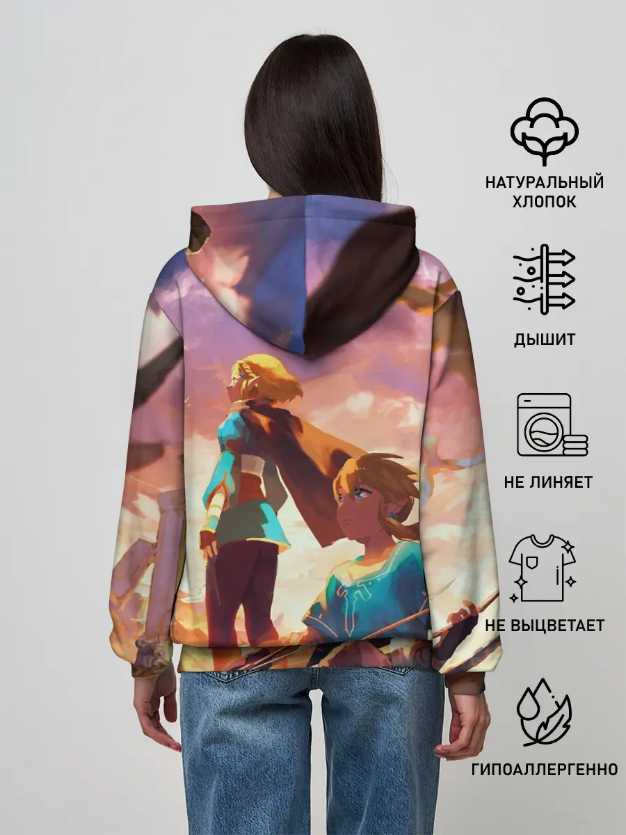 Женское худи / Legend of Zelda | Легенда о Зельде