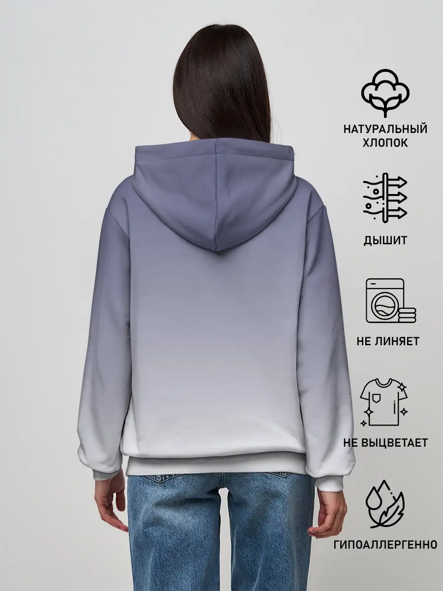 Женское худи / Ангус Янг чертик AC/DC