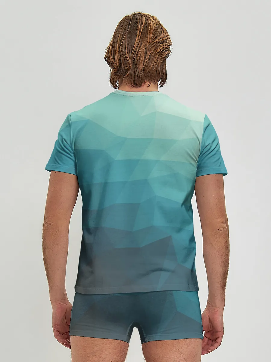 Мужские трусы с футболкой / Геометрия