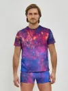 Мужские трусы с футболкой / Космос