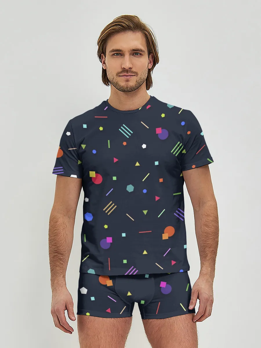 Мужские трусы с футболкой / клубная