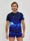 Мужские трусы с футболкой / Звёздное небо