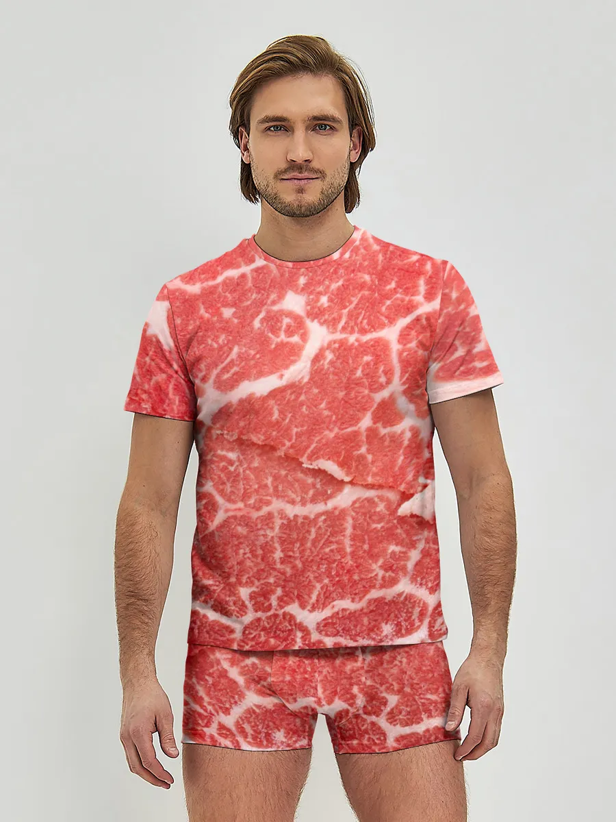 Мужские трусы с футболкой / Кусок мяса