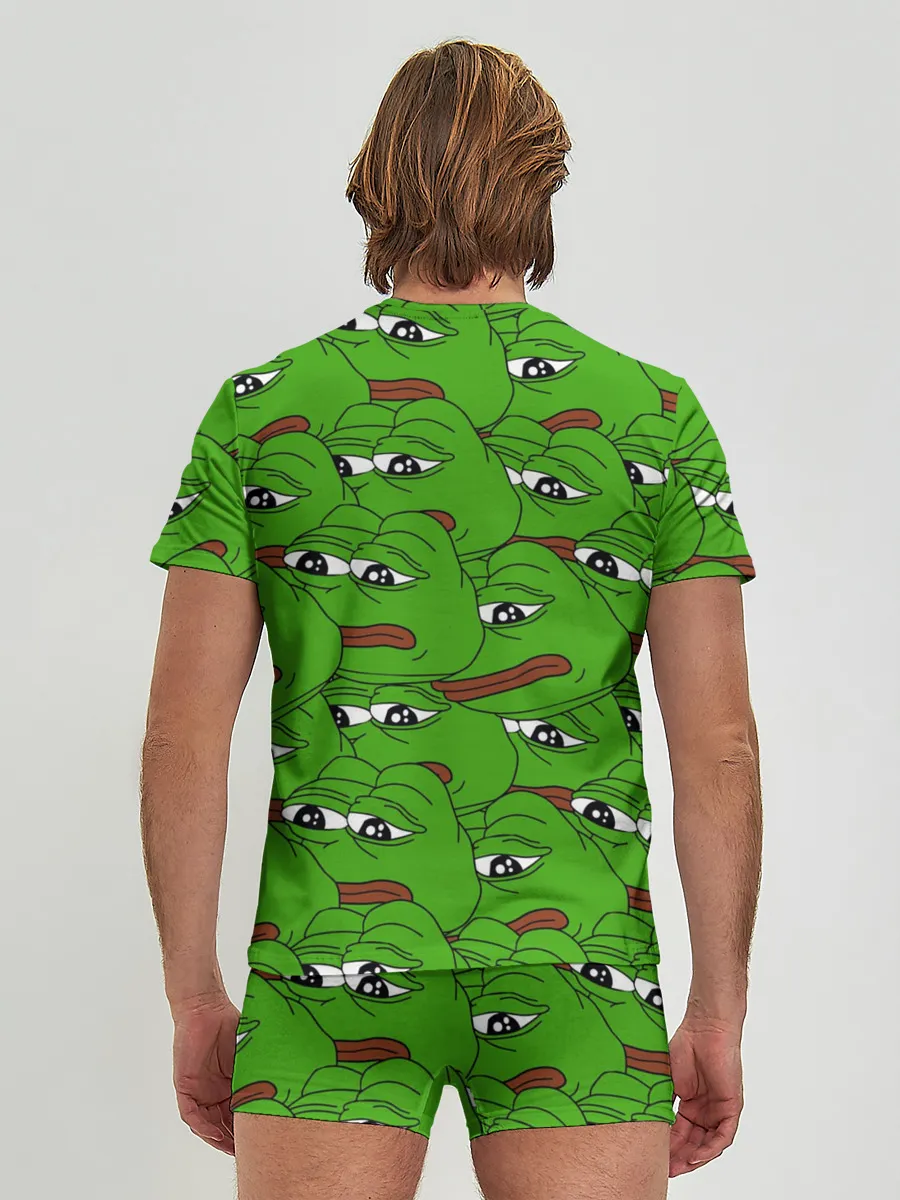 Мужские трусы с футболкой / Sad frogs