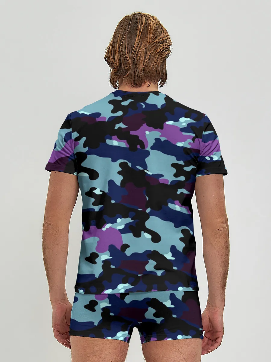 Мужские трусы с футболкой / Камуфляж