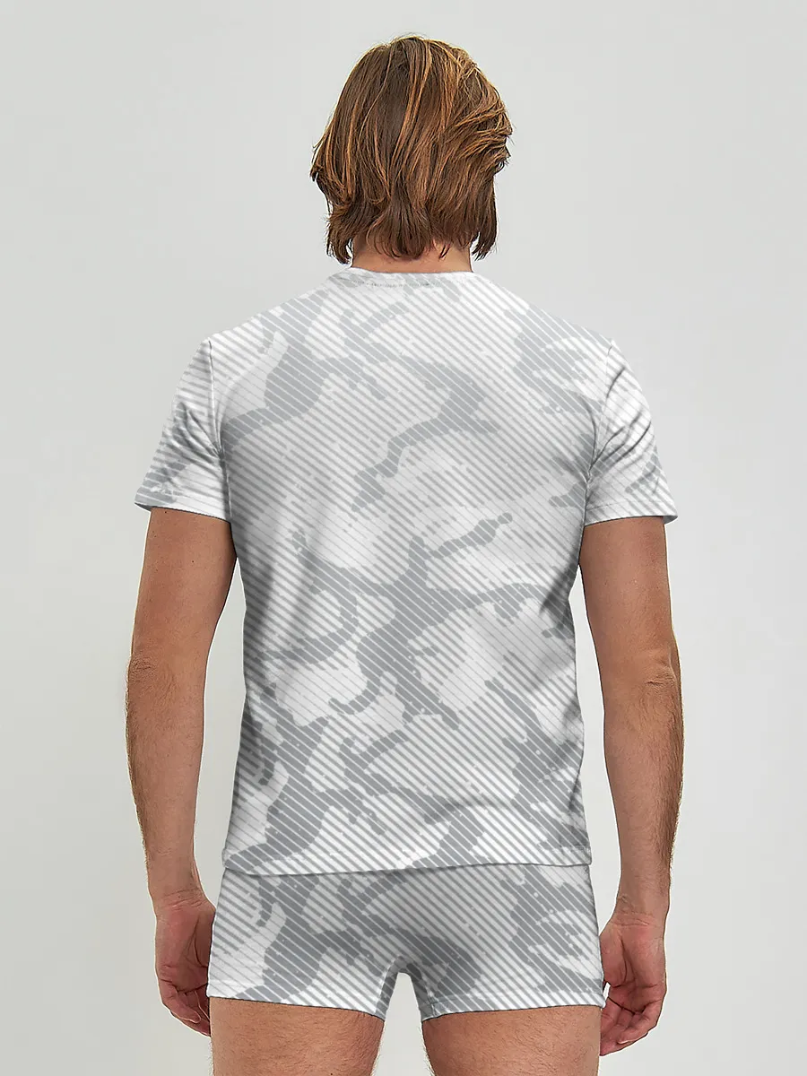Мужские трусы с футболкой / Lite Camouflage Lines
