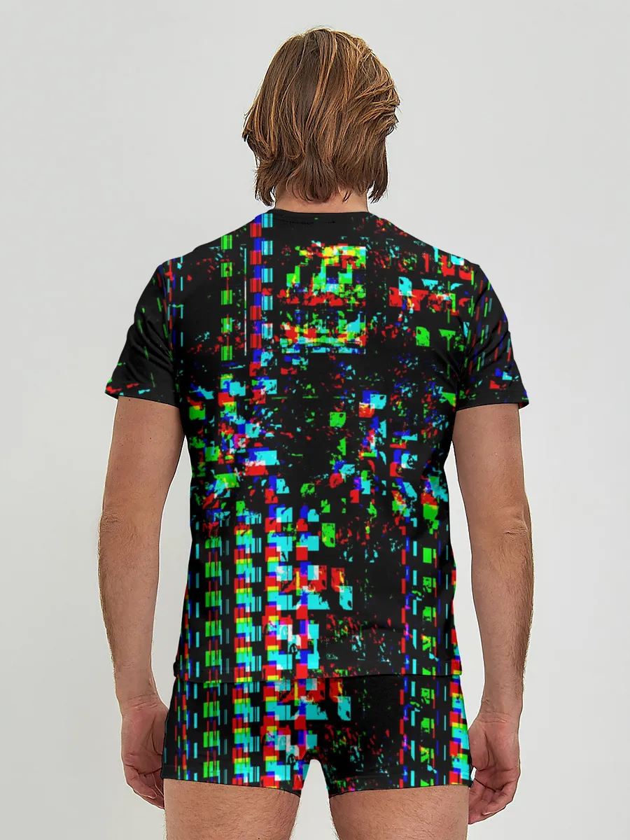 Мужские трусы с футболкой / Optical abstract