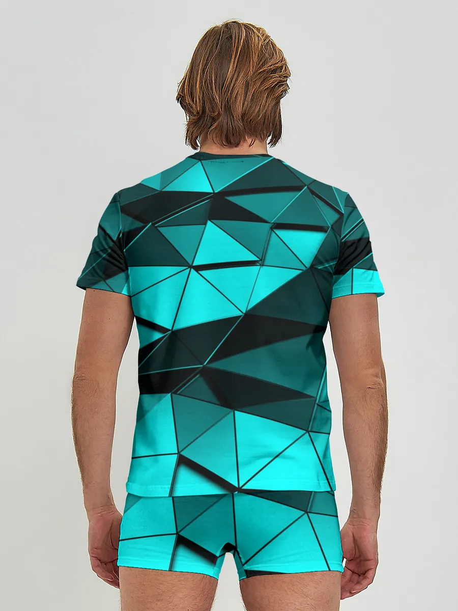 Мужские трусы с футболкой / Metalic collection