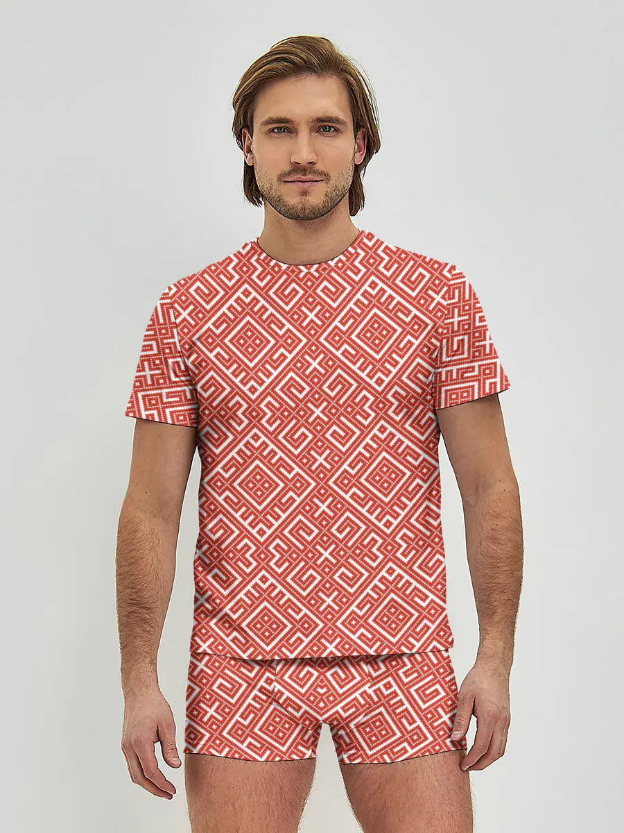 Мужские трусы с футболкой / Обережная Вышивка