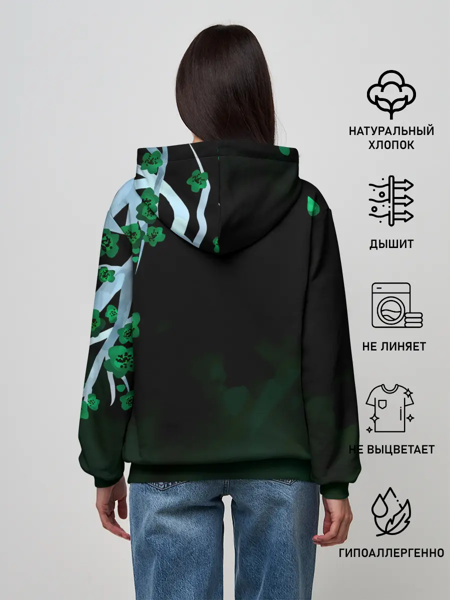 Женское худи / Зоро One Piece. Большой куш