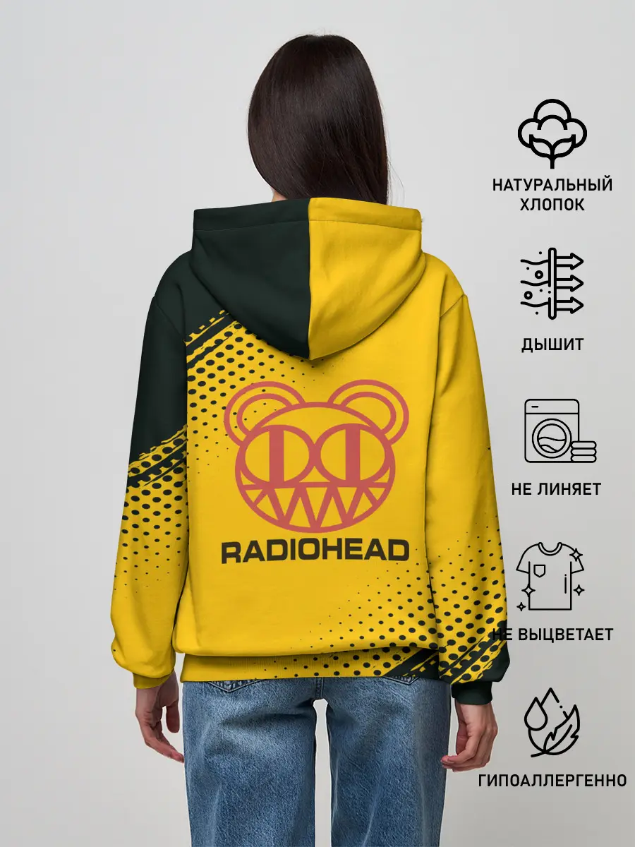 Женское худи / Radiohead | Радиохед | Лого