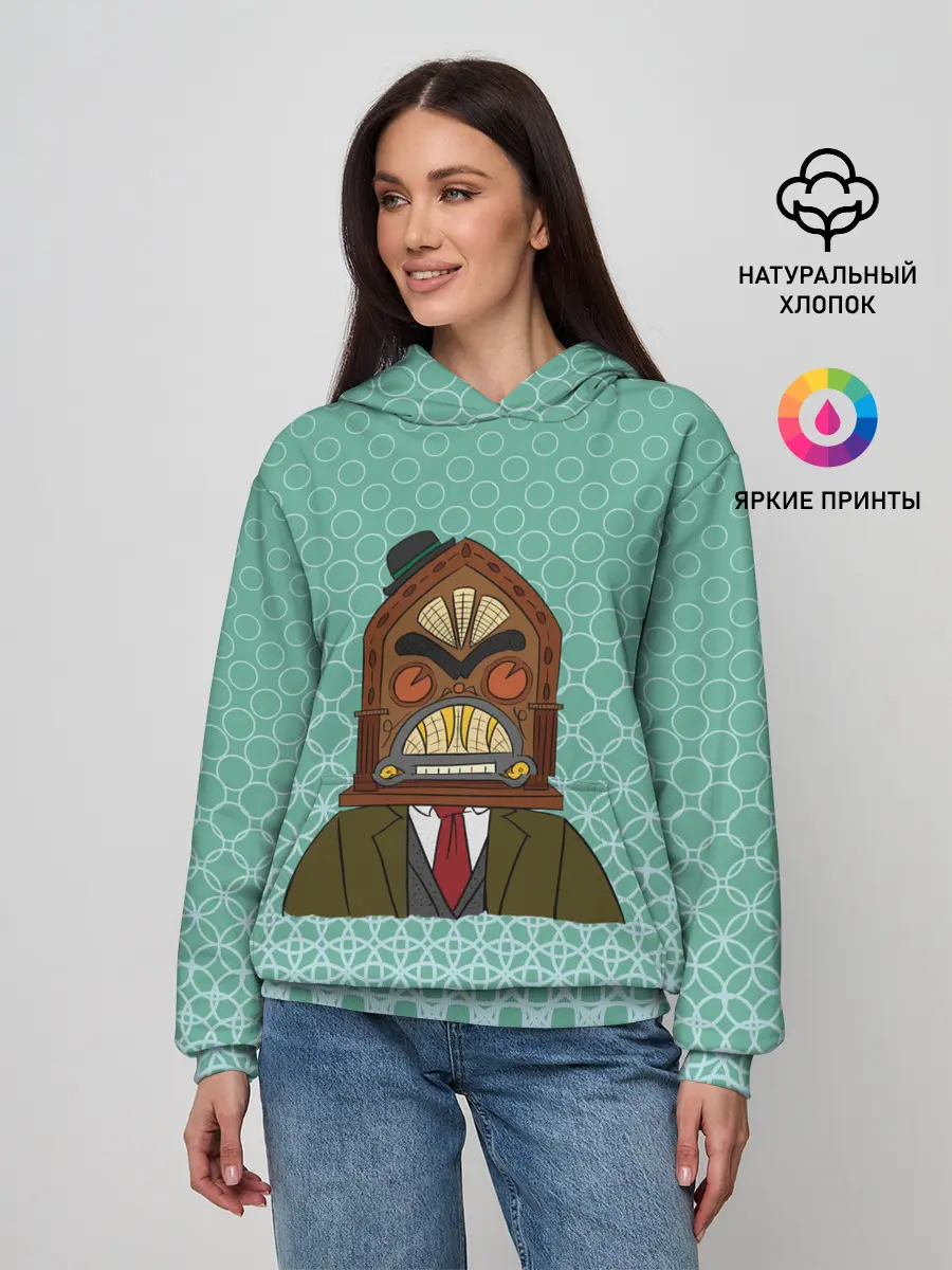 Женское худи / Radiohead | Радиохед | Logo