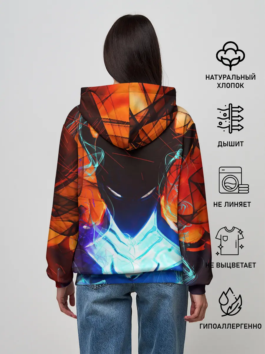 Женское худи / Поднятие уровня в одиночку