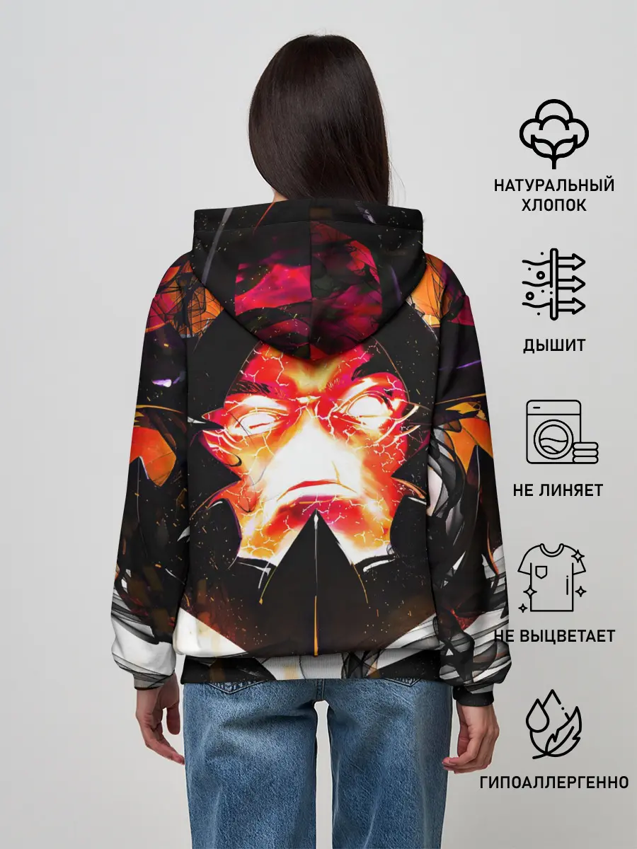 Женское худи / Поднятие уровня в одиночку