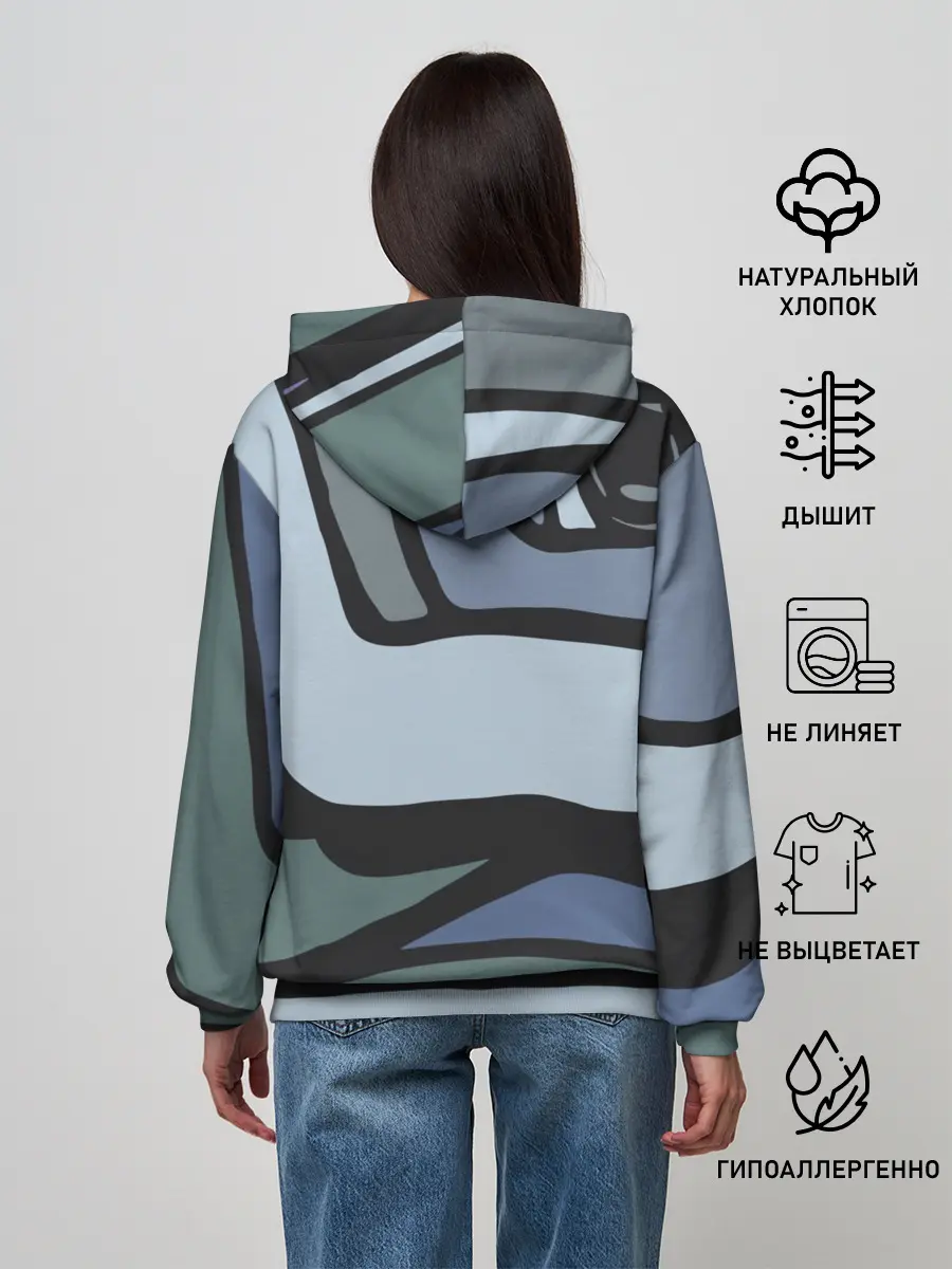 Женское худи / Графит