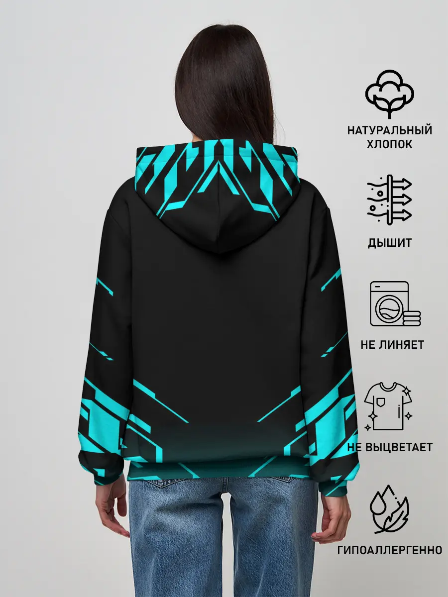 Женское худи / DEAD SPACE | АЙЗЕК КЛАРК