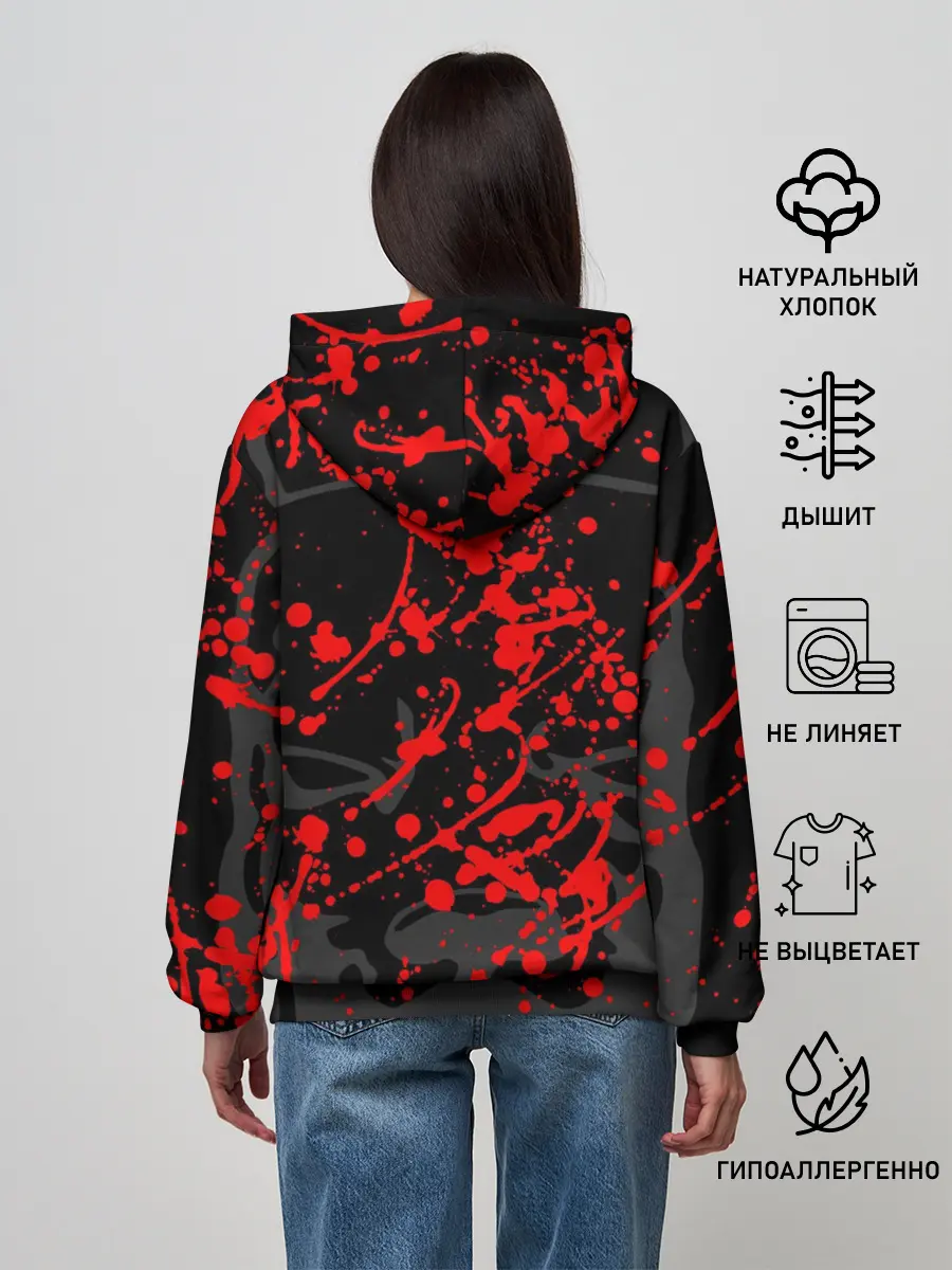 Женское худи / PITBULL SYNDICATE / ПИТБУДЬ