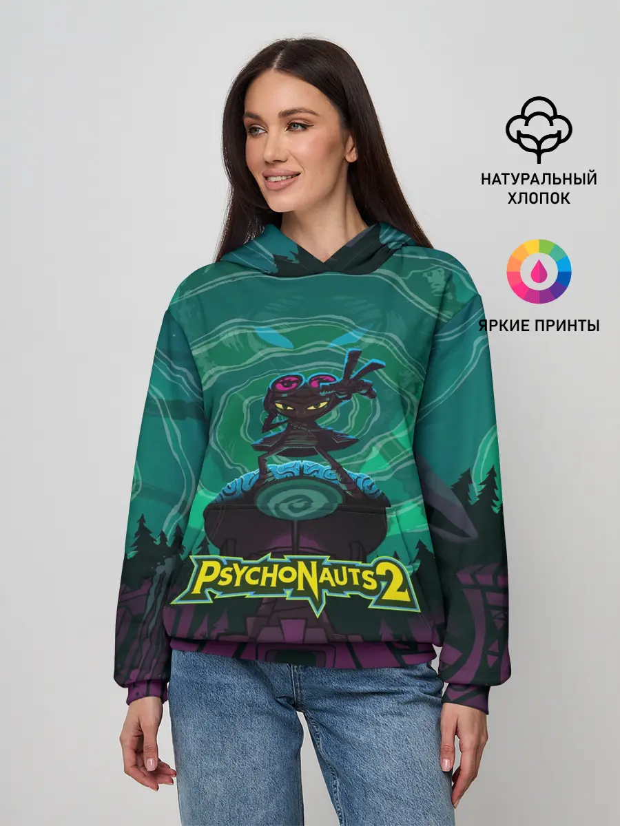 Женское худи / PsychoNauts 2 Рас
