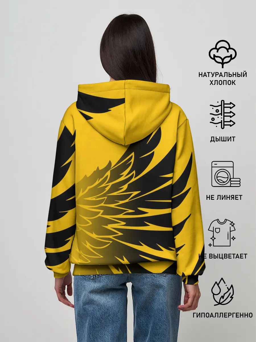 Женское худи / BALTMOTORS / КРЫЛЬЯ