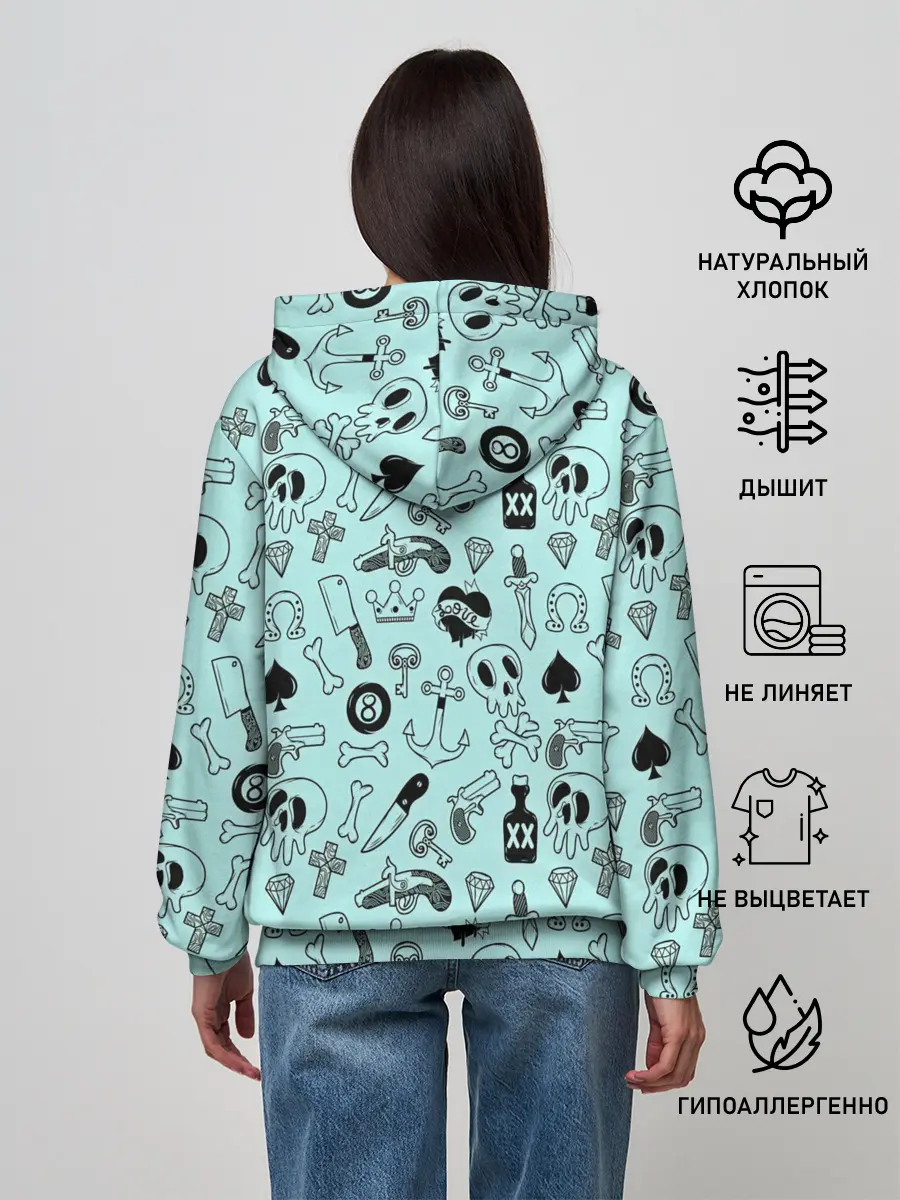 Женское худи / SkullS