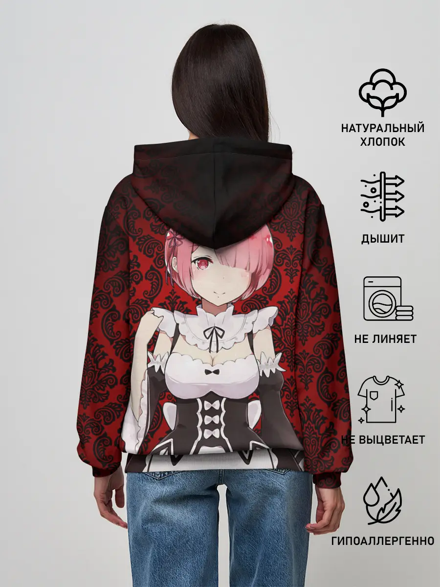 Женское худи / Rem&Ram