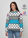 Женское худи / Молодежный современный узор