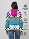 Женское худи / Молодежный современный узор