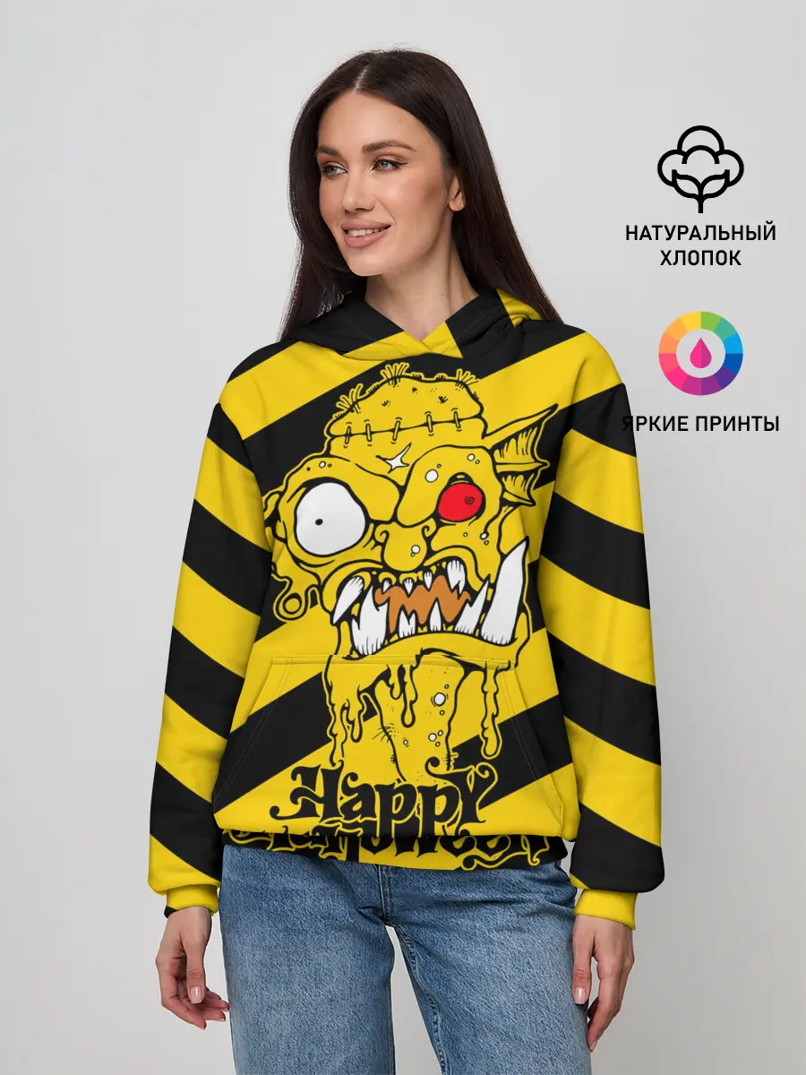 Женское худи / Нечисть с красным глазом