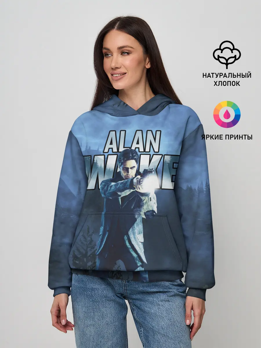 Женское худи / Alan Wake / Алан Уэйк