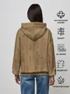 Женское худи / Камуфляж линолеум