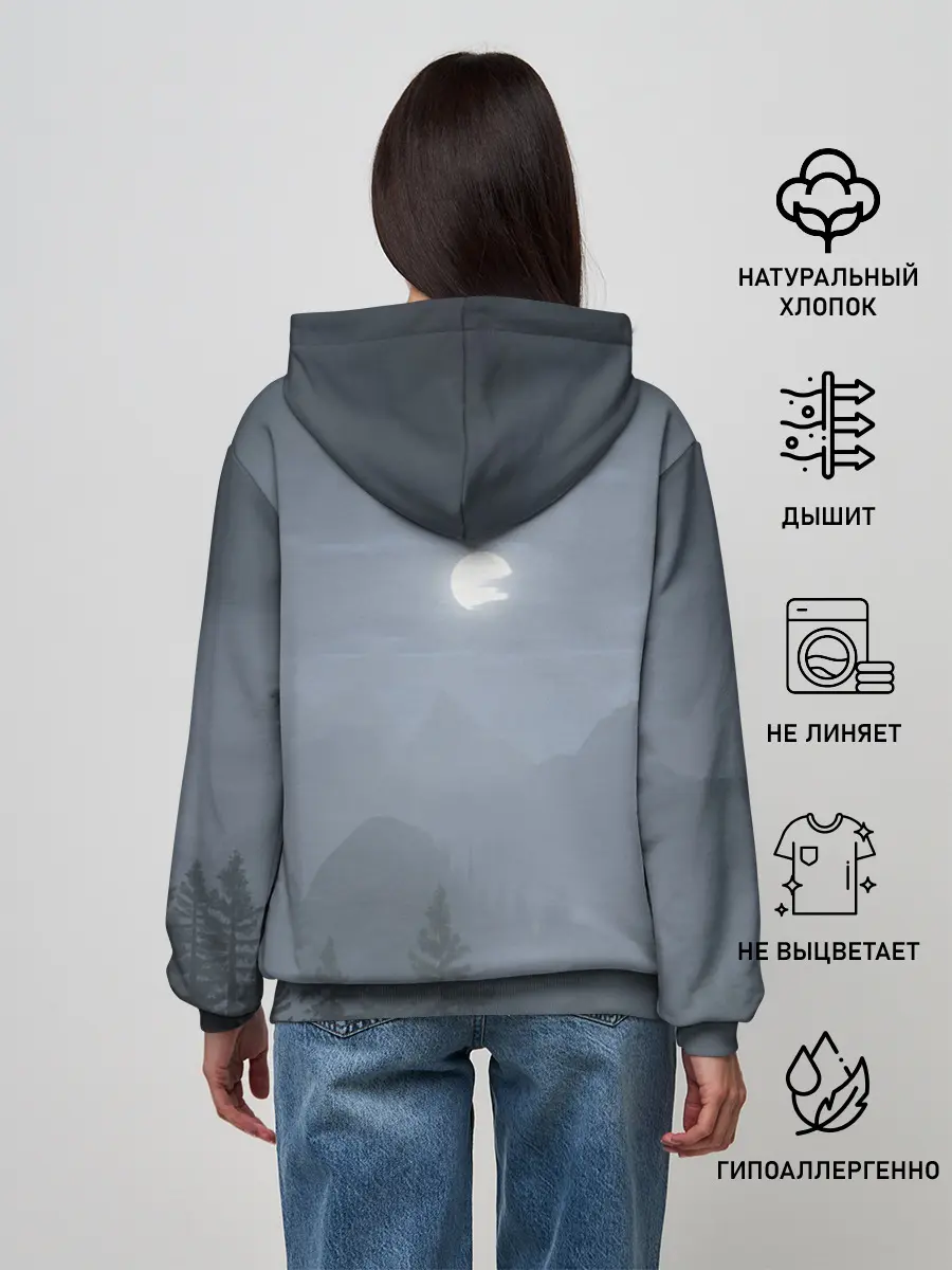 Женское худи / Алан Уэйк: Полнолуние