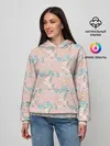 Женское худи / Единороги из паттерна
