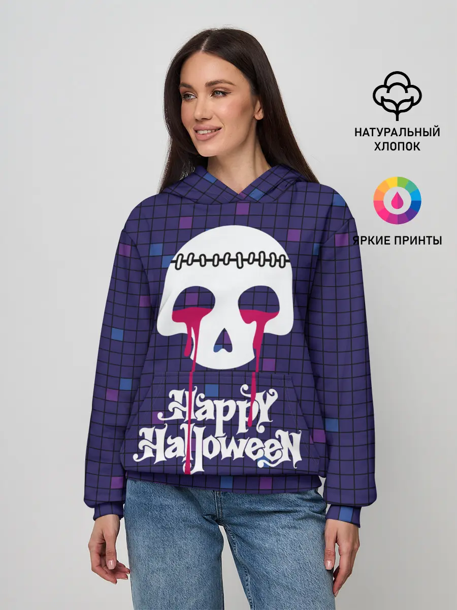 Женское худи / Кровавые слёзы зомби