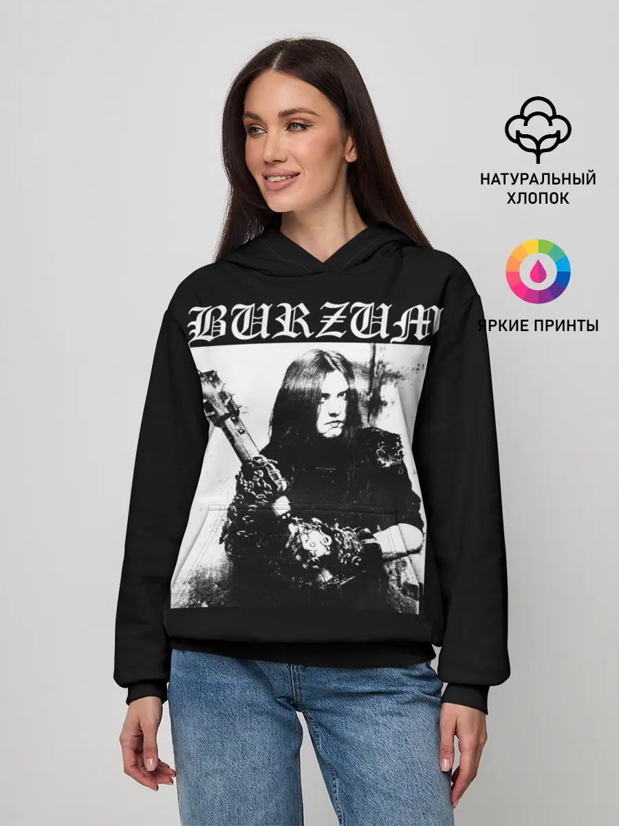 Женское худи / BURZUM / Бурзум