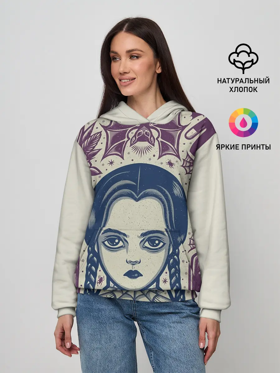 Женское худи / THE ADDAMS FAMILY NW2