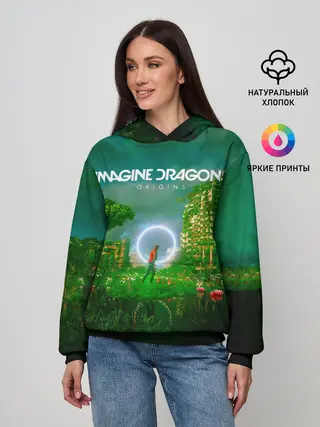 Женское худи / Origins - Imagine Dragons
