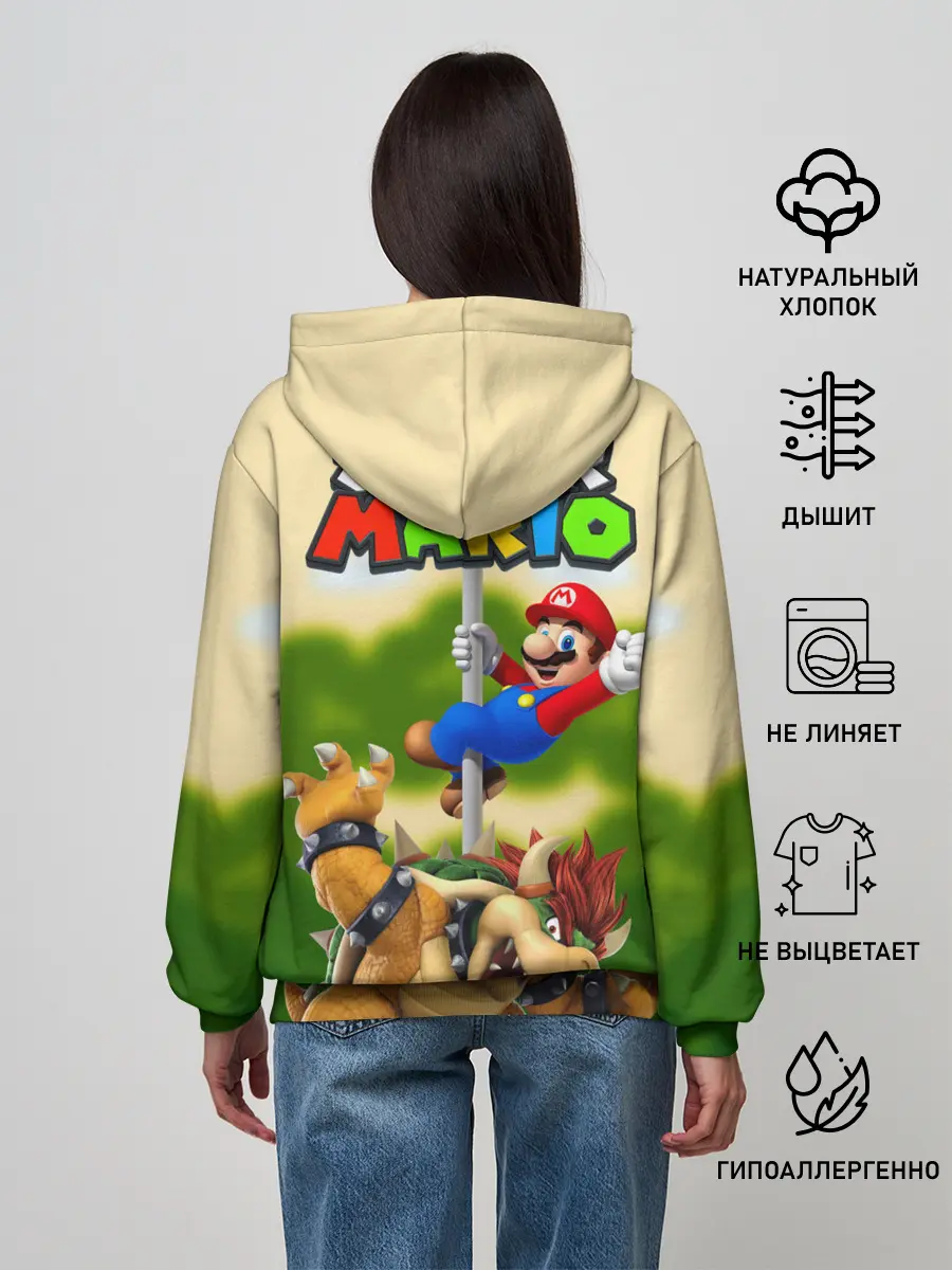 Женское худи / Mario Coins