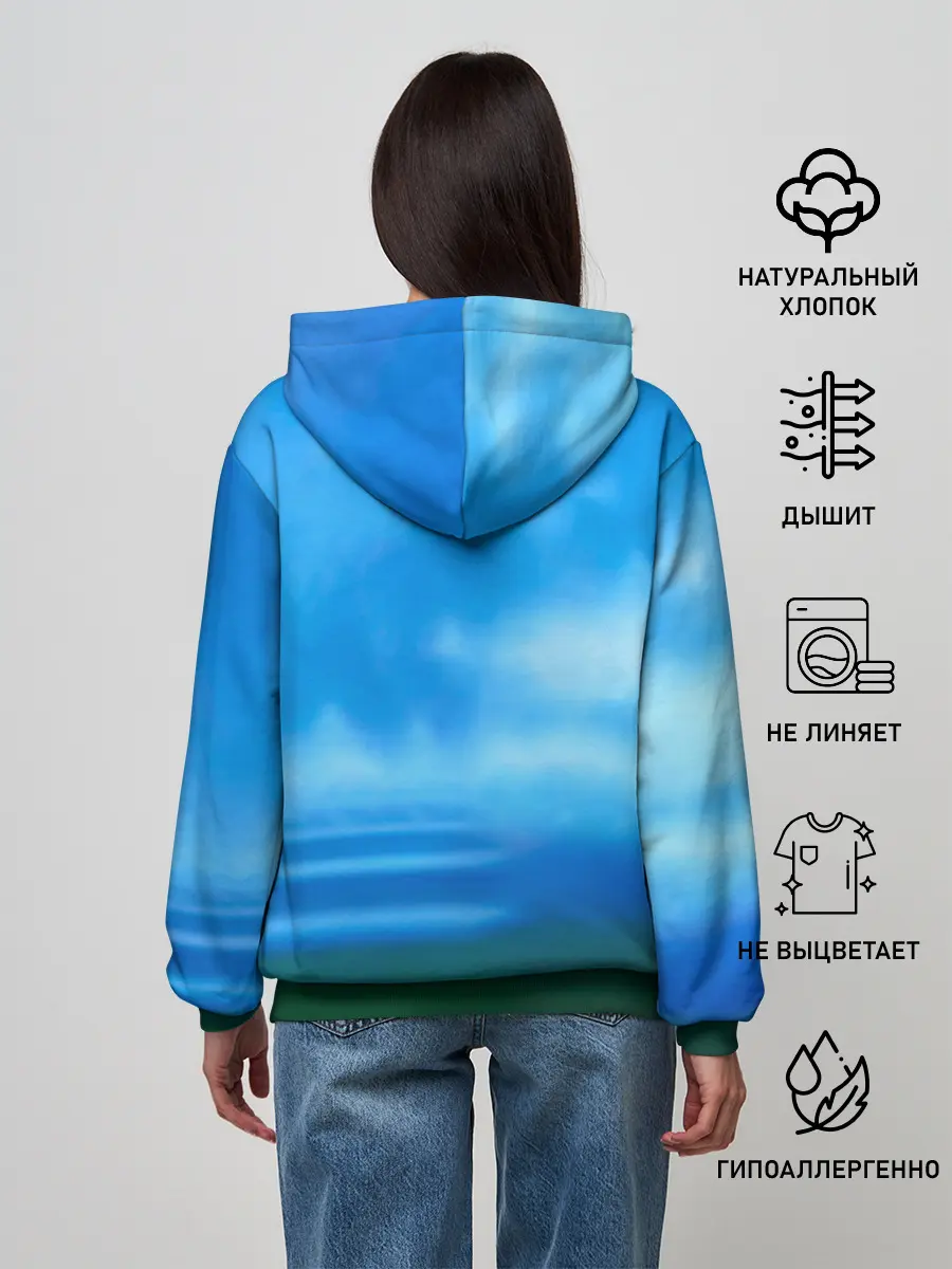 Женское худи / Seventh Son of a Seventh Son - Iron Maiden