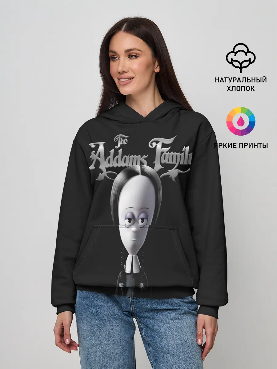 Женское худи / Семейка Аддамс / Addams Family