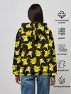 Женское худи / ПИКАЧУ ПАТТЕРН / PIKA PIKACHU /