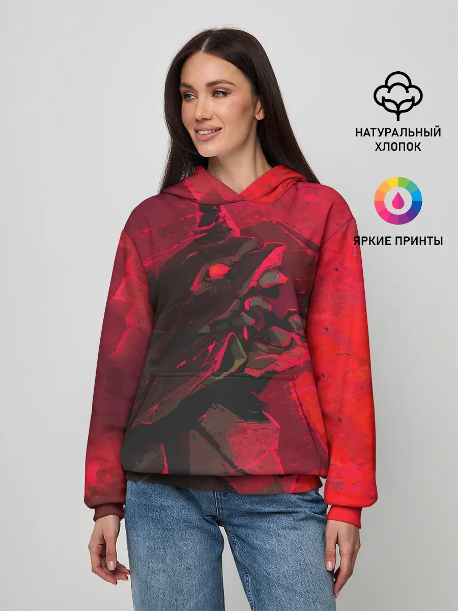 Женское худи / Evangelion | Eva 01