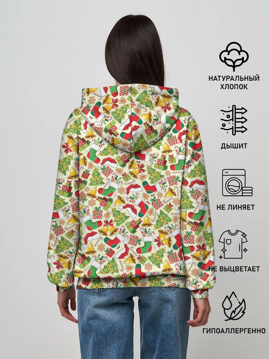 Женское худи / Merry Christmas