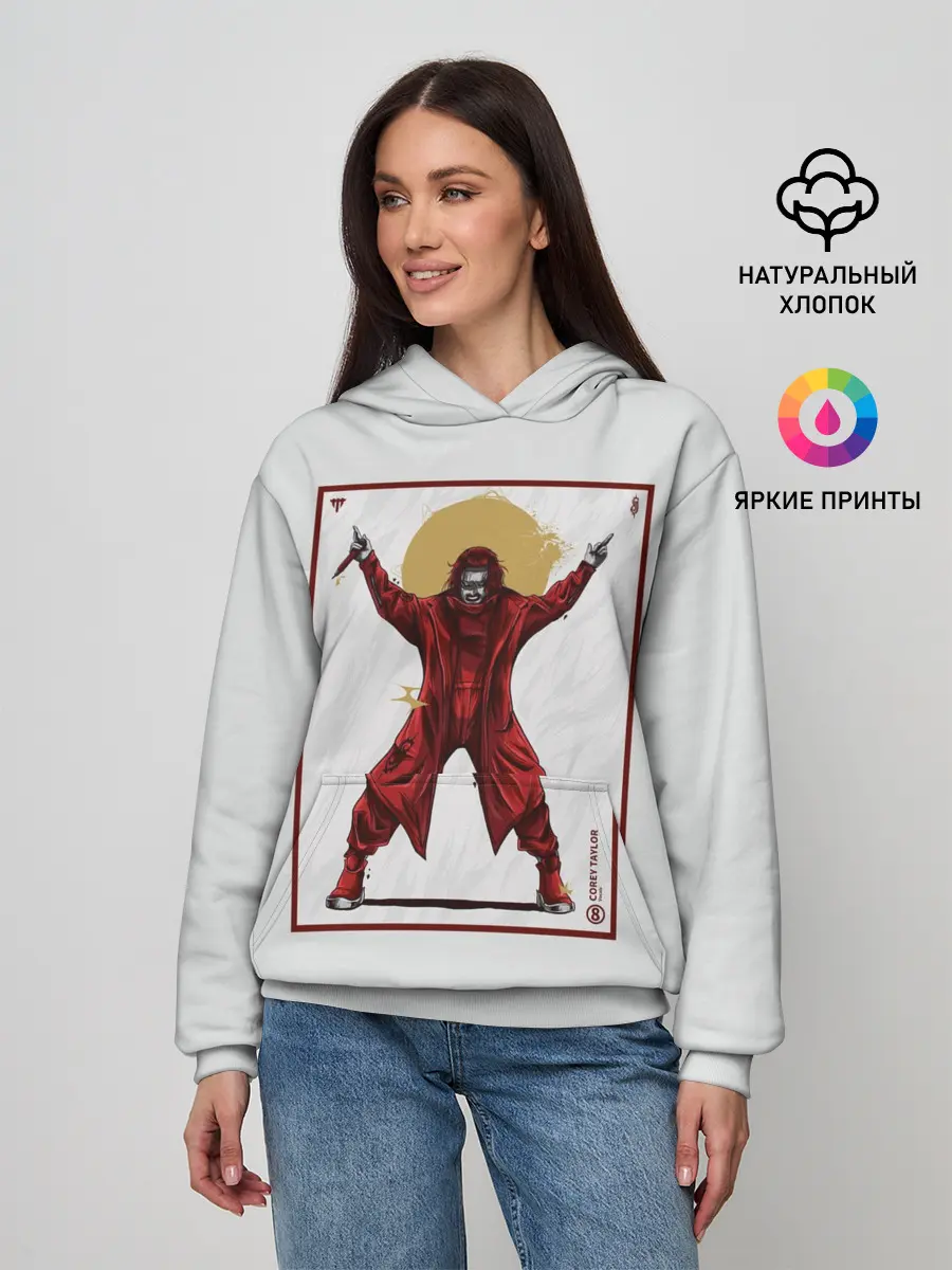 Женское худи / SLIPKNOT | COREY TAYLOR