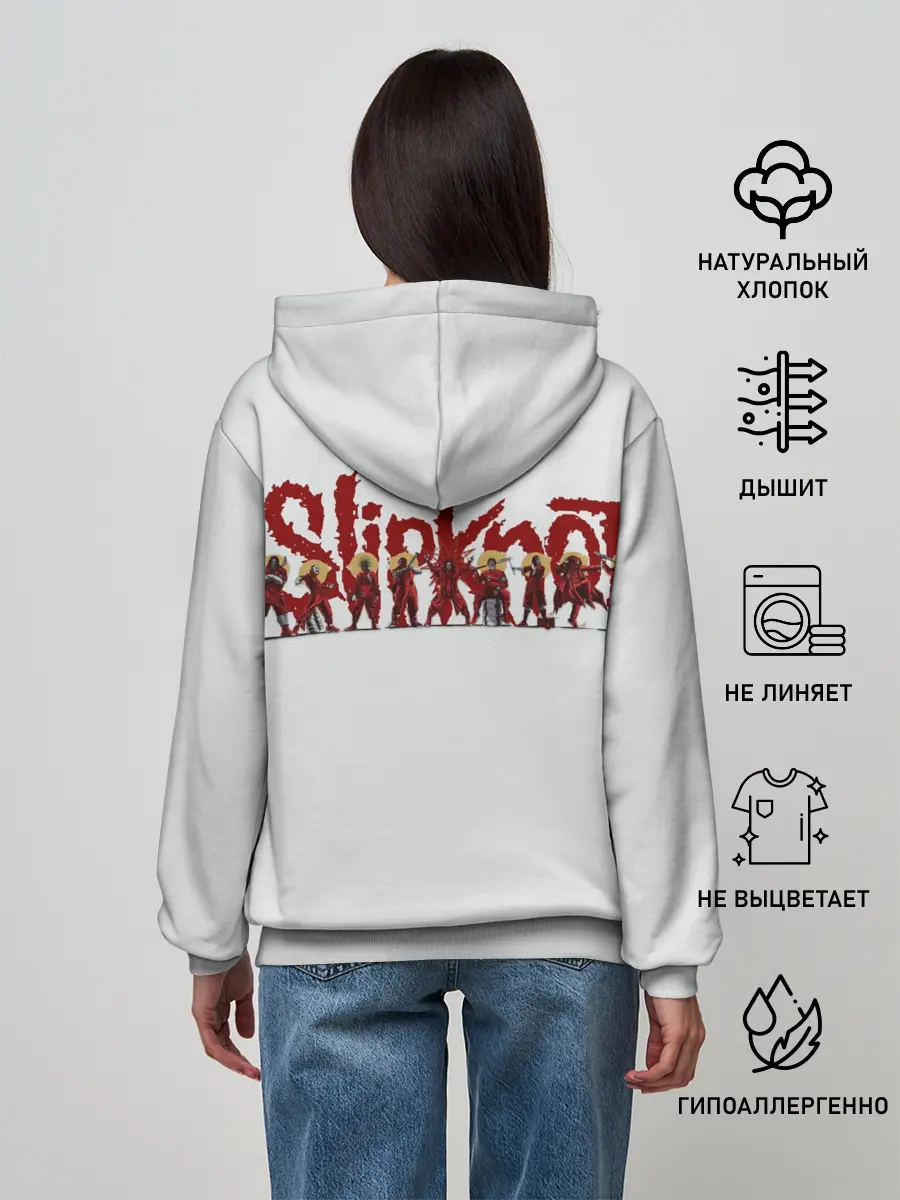 Женское худи / SLIPKNOT | Jay Weinberg